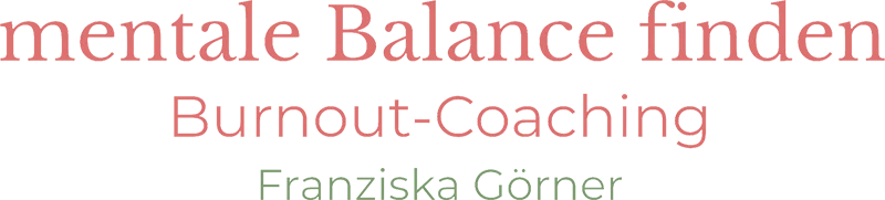 mentale Balance finden - Franziska Görner Logo